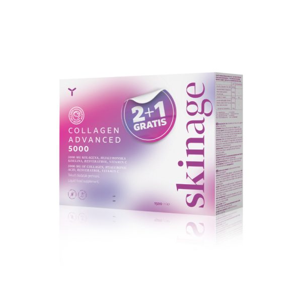 Skinage KOLAGEN ADVANCED 5000 2+1 GRATIS