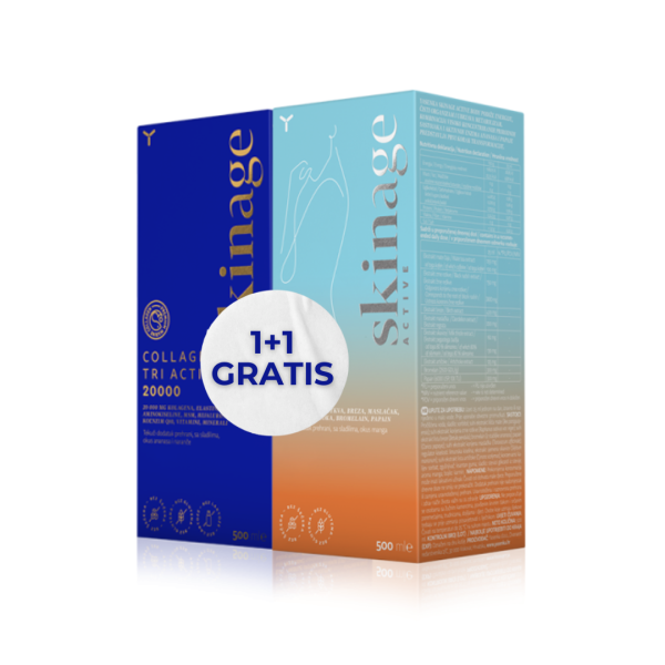SKINAGE TRI ACTIVE + ACTIVE BODY GRATIS